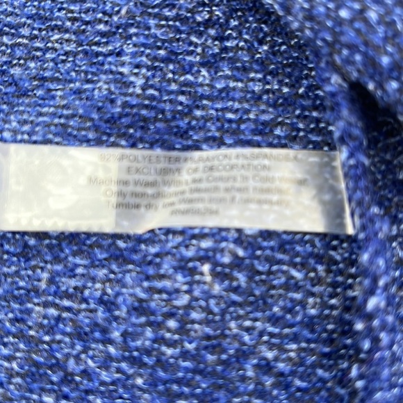 Thomas & Olivia Cowlneck Sweater with Asymmetric Hem - Picture 9 of 9